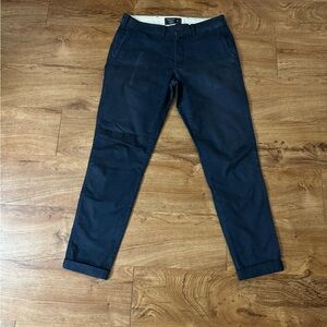 Abercrombie & Fitch navy blue vintage chino pants